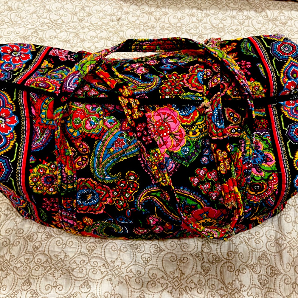 Vera Bradley large duffel bag “Symphony in Hue”